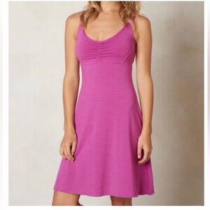 Prana purple tank rebecca athletic athleisure dress size M